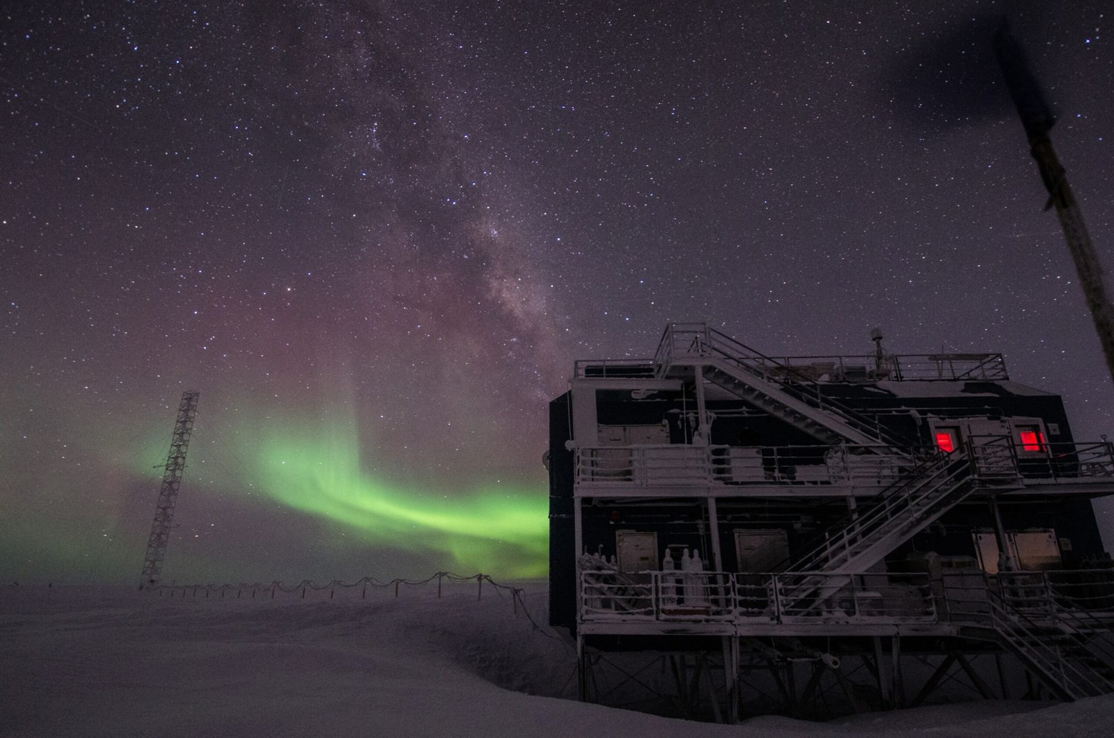 NOAA Research lab in Antarctica