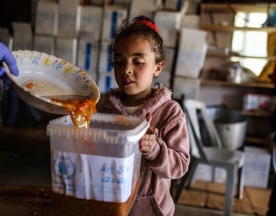 The entire population in the Gaza Strip, 2.23 million, is facing food insecurity and by mid-July half of the residents may experience catastrophic hunger, according to a report.